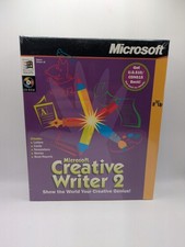 GENUINE Microsoft Creative Writer 2 0 Authentic NEW  SEALED Windows 95