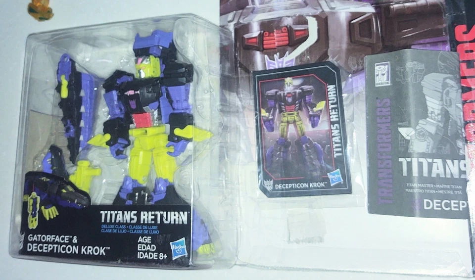 Transformers Titans Return KROK complete Opened Deluxe Headmaster generations - Image 4 of 4
