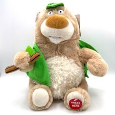 Cuddle Barn Woodchuck Chuck Plush Animated Talking Figure Funny Stuffed Animal