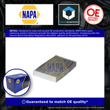 Pollen / Cabin Filter fits NISSAN JUKE F15 1.5D 10 to 19 NAPA 271T200A00 Quality