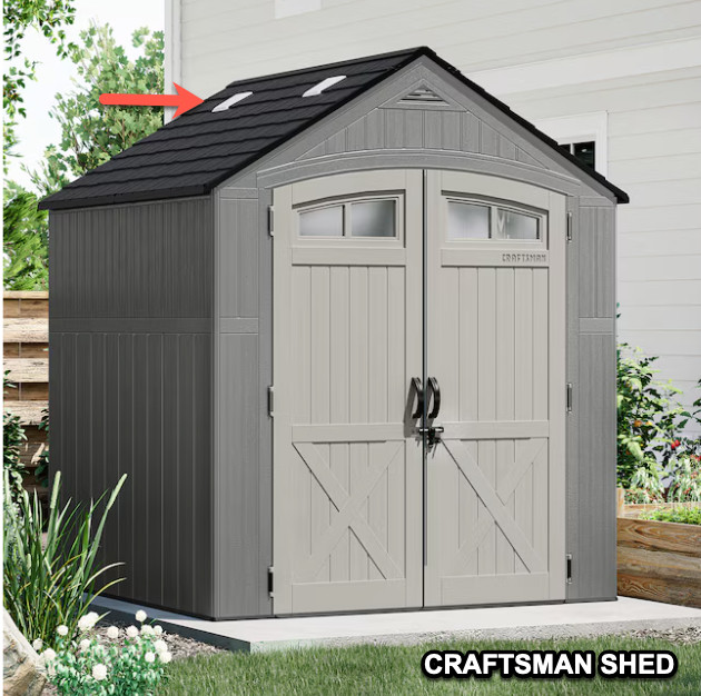 Suncast Shed Skylight Replacement Accessories