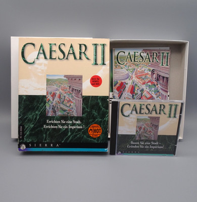 PC Big Box Caesar II 1995 Sierra | Guter Zustand | - Top !