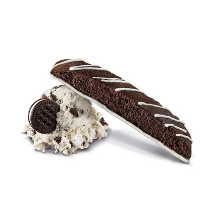 20/50/100 Cookies & Crème Biscotti, Rich Dark Cocoa Cookie w Vanilla Icing bulk
