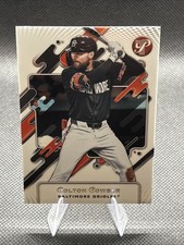 2025 Topps Pristine Colton Cowser Base #66 Baltimore Orioles