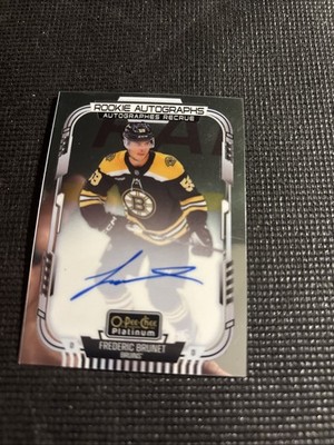 2025-26 o-pee-chee platinum Frederic Brunet Rc R-FB