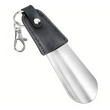 Shoe Horn Metal, Small Shoehorn Travel Size for Man, 5 Inch Mini Shoehorn Key...