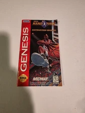 NBA HangTime (Sega Genesis, 1996) ☆ MANUAL ☆