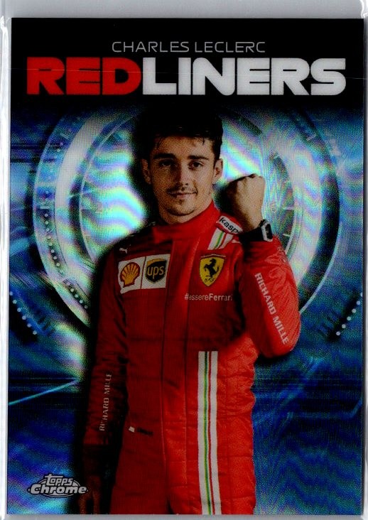 2021 Topps Chrome Formula 1 #RL-7 Charles Leclerc Redliners
