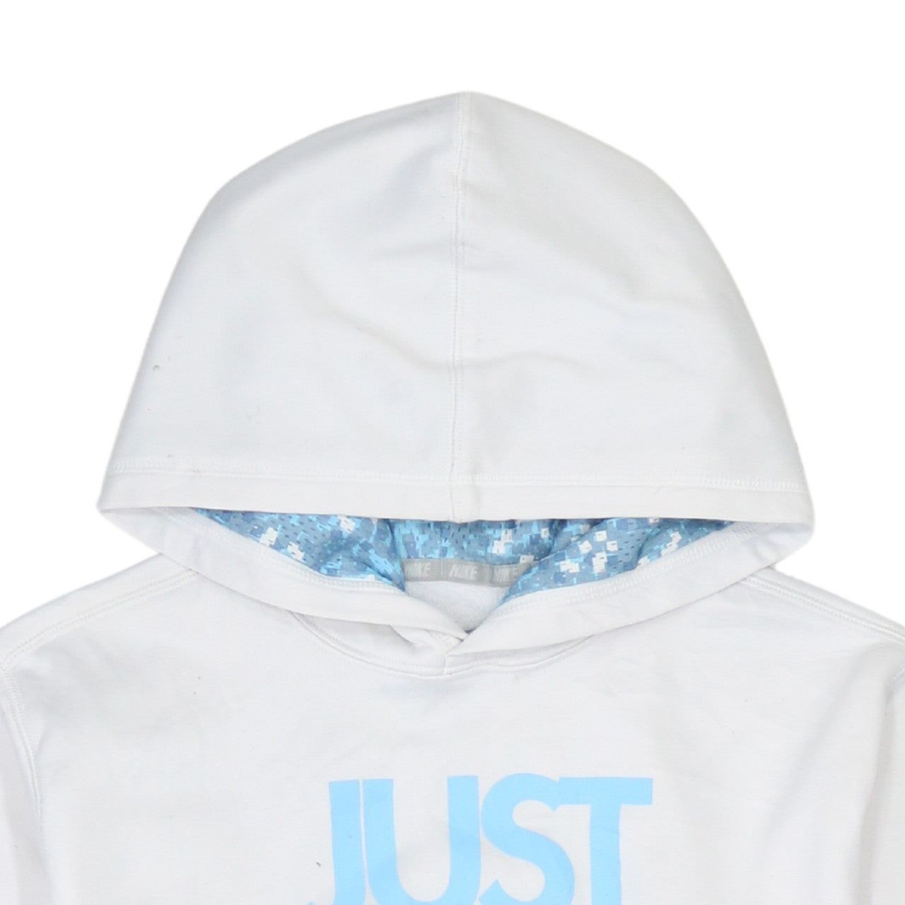 Nike White Hoodie Mens L image 3
