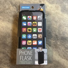 Drinkmate Phone 8oz Plastic Hidden Alcohol Flask - Stash Liquids Concerts Sports