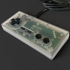 Custom NES-004 Controller Smoke Clear Gray New Cable – OEM Nintendo Motherboard