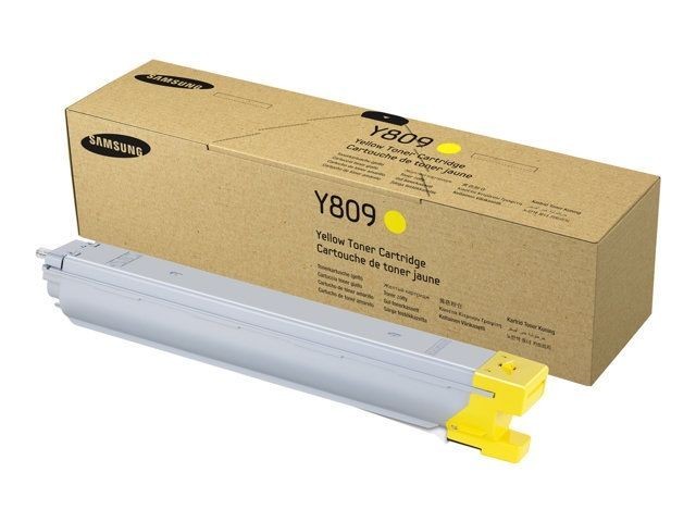 Toner jaune Samsung CLT-Y809S haute capacité 15000 pages sans bavure