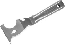 ROLLINGDOG 10 in 1 Painter's Tool - Stainless Steel Mirror Polished One Piece Bl