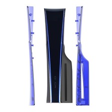 Console Case for PS5 Slim Disc  Digital Edition Transparent Hard Cover