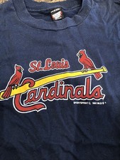 Vintage St. Louis Cardinals Tshirt 90s MLB Baseball Size Youth 14-16 USA Made