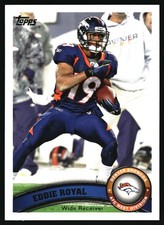2011 Topps #304 Eddie Royal Denver Broncos