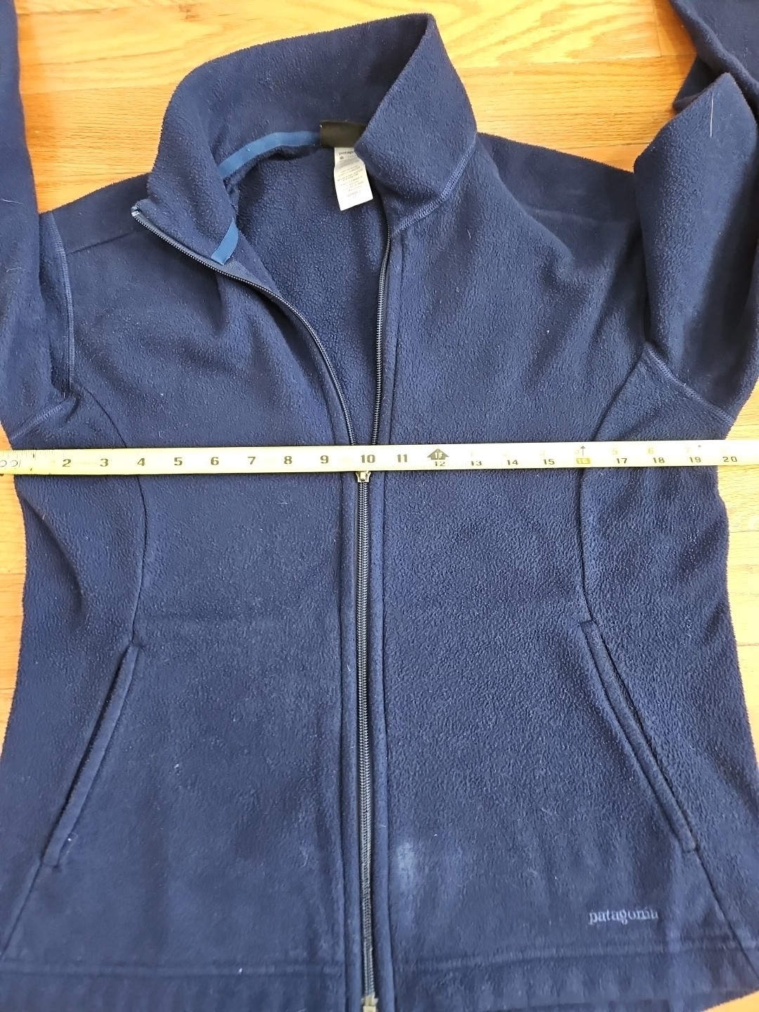Patagonia Blue Full Zip Stand-Up Collar Mid-Length women’s Medium Casual Jacket  thumbnail 10