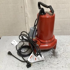 LIBERTY PUMPS LE71A2 Sewage Pump 120V 125gpm