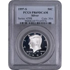 1997-S 50C Proof Kennedy Silver Half Dollar ~ PCGS PR69DCAM