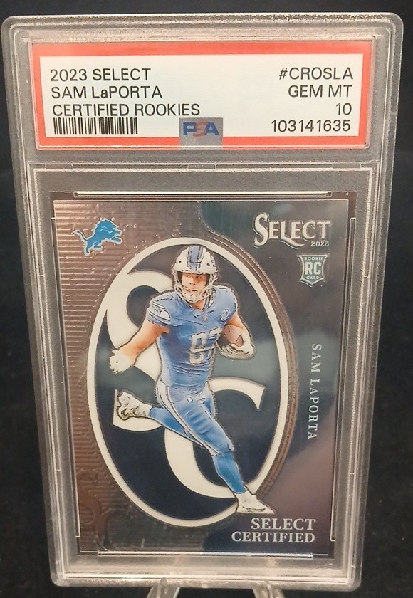 2023 Panini Select - Select Certified Rookies Sam LaPorta #CRO-SLA (RC)