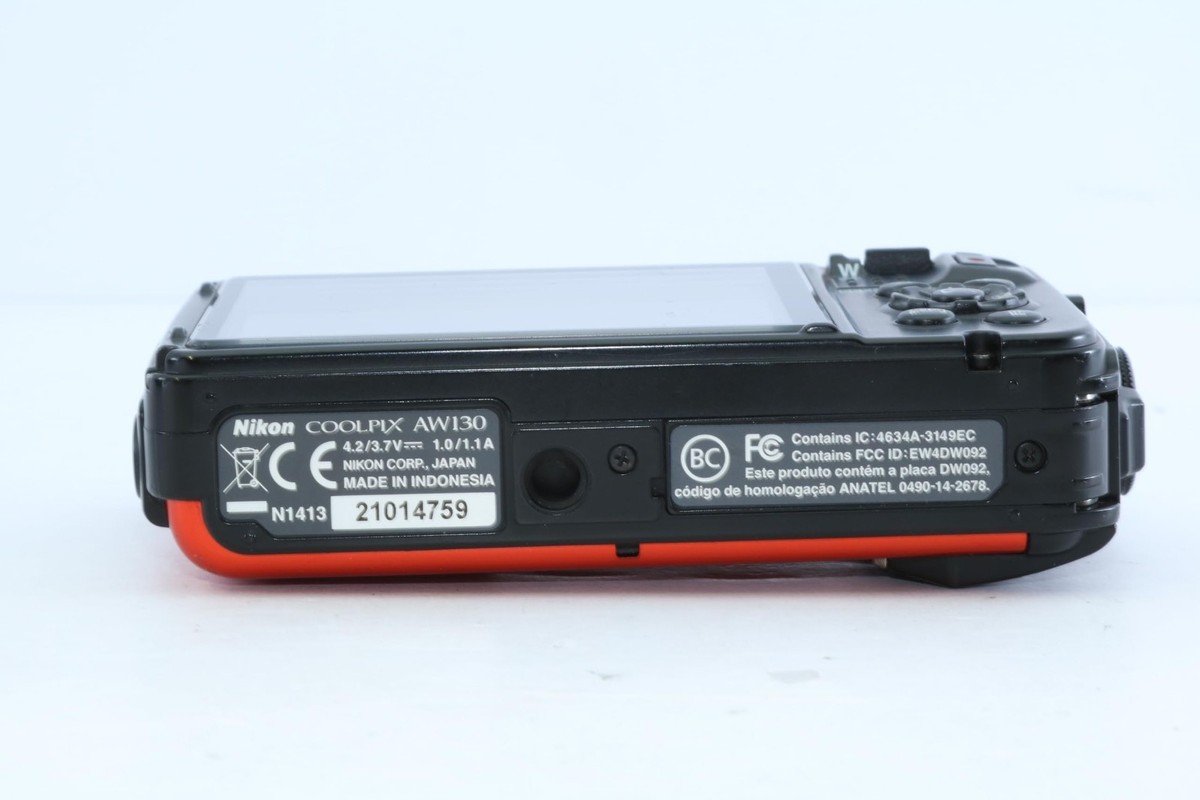 Near Mint】Nikon Coolpix AW130 Waterproof Compact Digital Camera