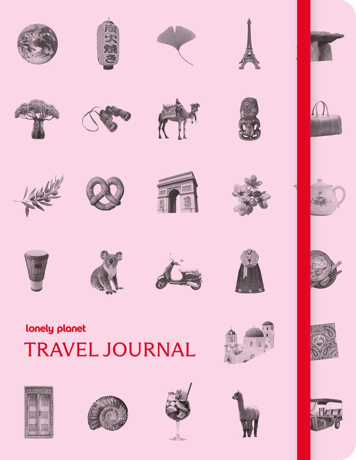 Lonely Planet's Travel Journal: Pink By Planet, Lonely Lonely Planet,