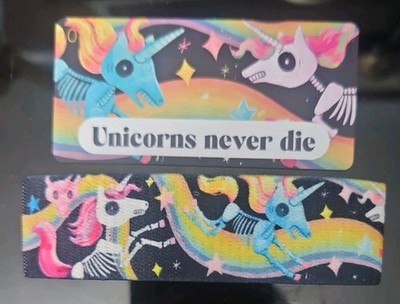 ZOX ''UNICORNS NEVER DIE'' #885 BLOG Exclusive sold out LRGE COLLECTIBLE WRISTBAND
