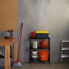 3 Shelf Adjustable Heavy Duty Storage Shelving Unit Steel Organizer Wire Rack