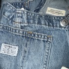 LEVI'S Vintage Denim Lightweight Overalls, File Away - Medium Wash NEW Small — photo 9