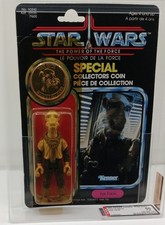Vintage Kenner Star Wars POTF Yak Face AFA 50