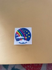 Vintage 1980s Lisa Frank Stars   Sticker