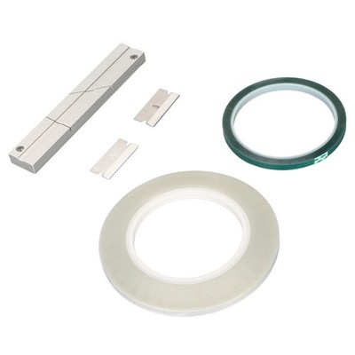 1/4 10 Inch Splicing Block Kit Aluminum Open Reel Tape Media With Splicing N BEA