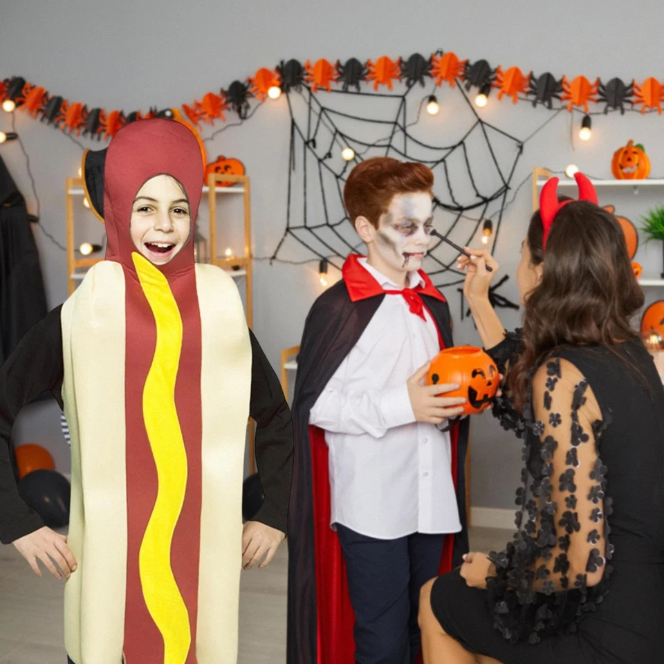 Fantasia de cachorro-quente criança 7-10 - Imagem 3 de 4