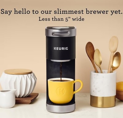 Keurig K-Mini Plus 6 to 12oz Brew Size Black New
