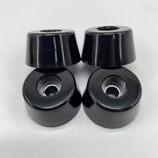 4-32mm Wide x 16mm Tall Tapered Rubber Equipment Feet Bumper Audio Speakers Amps