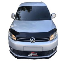 Caddy Maxi 2010-2015 Black Bonnet Guard Protector Acrylic with fittings