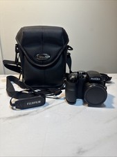 READ WORKS Fujifilm Finepix S1000 FD Digital Camera 12x Zoom Black Bag And Strap