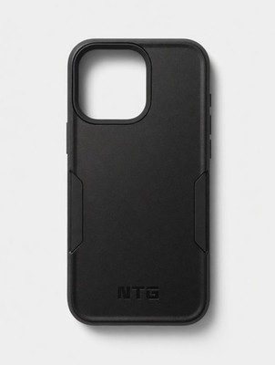 NTE Rugged Black Phone Case for iPhone 15 Pro Max