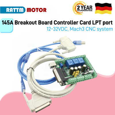 Breakout Board Controller Card MACH3 LPT Port for CNC Engraving Router CNC Lathe