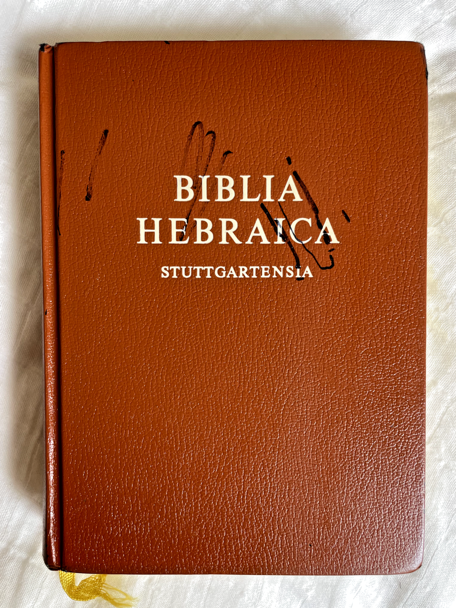 BIBLIA HEBRAICA Rudolf Kittel　ビブリア・ヘブライカ 1949 Biblia Hebraica - Rudolph Kittel Translation - 4th