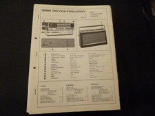 Original Service Manual SABA Transeuropa 2000 Automatic E