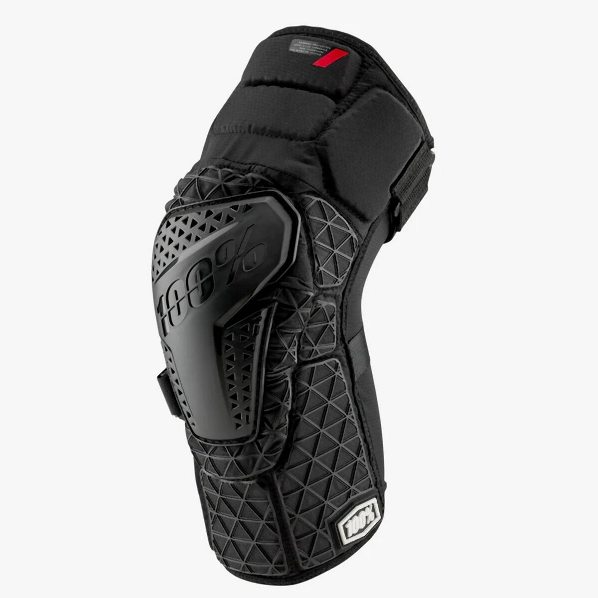Genouillères MTB Surpass antichoc noires S avec coque souple articulée