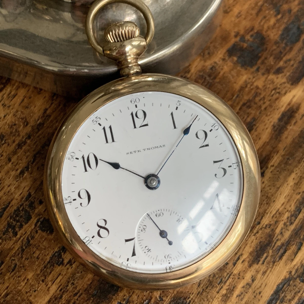 Seth thomas pocket clock sale