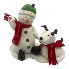 2007 Hallmark Jingle Pals Sleigh Ride Snowman Penguin Dog Song Movement Video