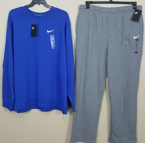 blue nike sweatsuit