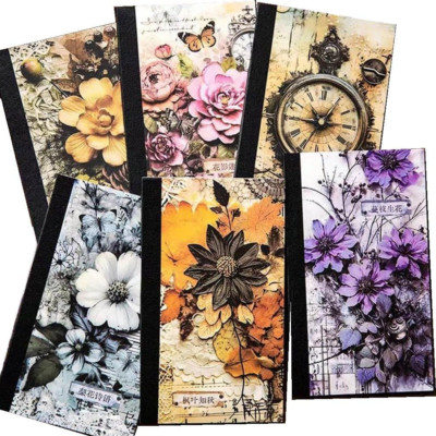 240 Stück Scrapbook-Papier Im Maillard-Stil Für Junk-Journal-Zubehör, 