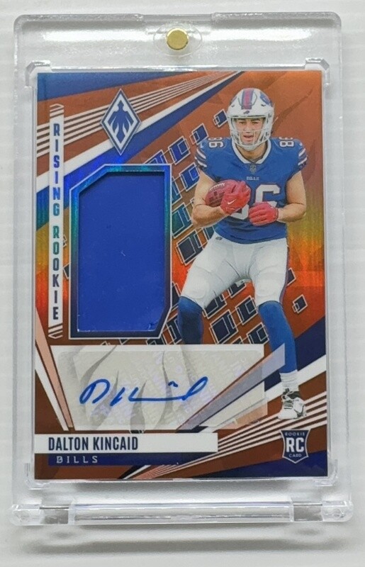 2023 Phoenix Dalton Kincaid Rising Rookie RPA Orange Patch Auto RC #62/99