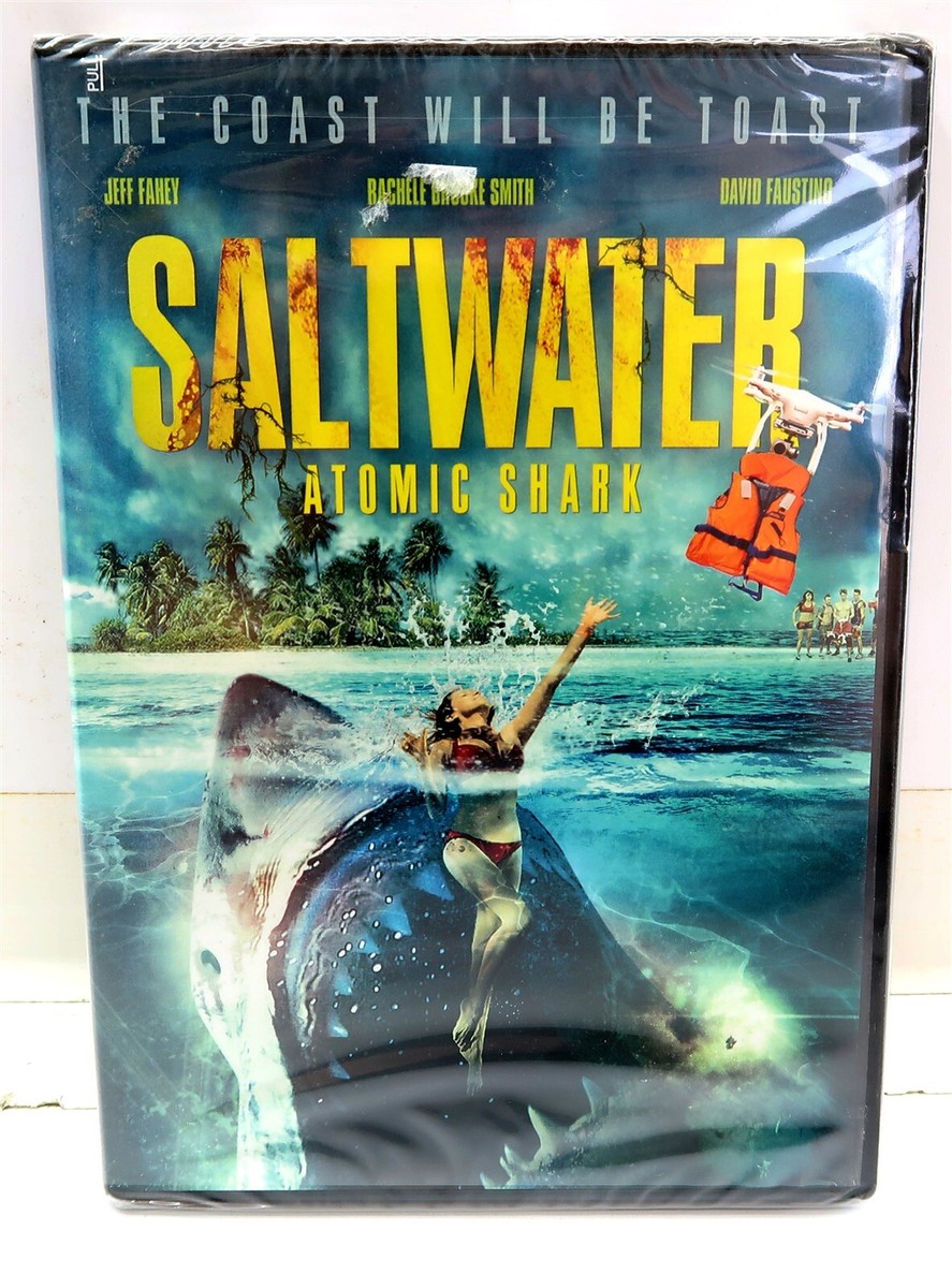 New SALTWATER ATOMIC SHARK 2016 DVD Factory Sealed Movie