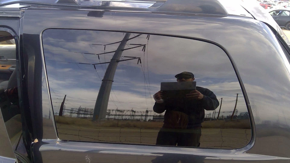 Chrysler Aspen 2007-2009 conductor cuarto trasero izquierdo cristal ventana lateral OEM Foto 4 de 4