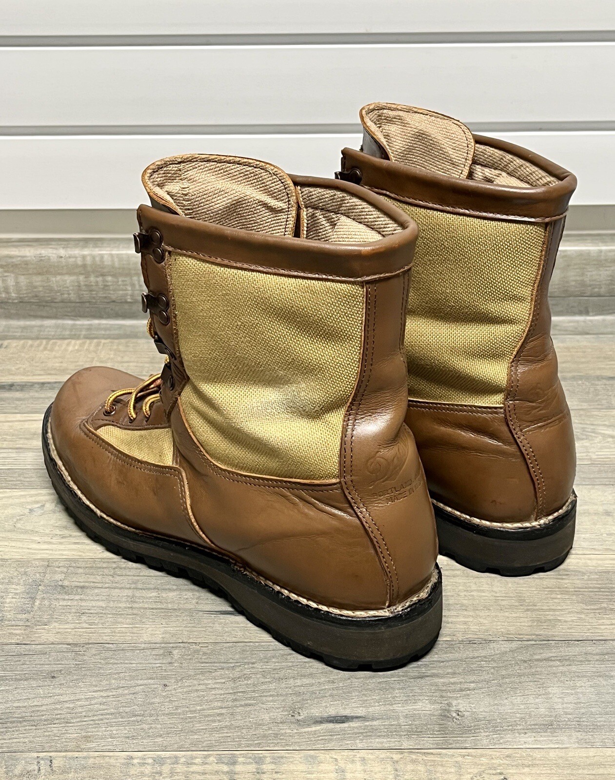 Vintage Danner Cabela's Winter Leather Hunting Boots Men's 13 USA Made